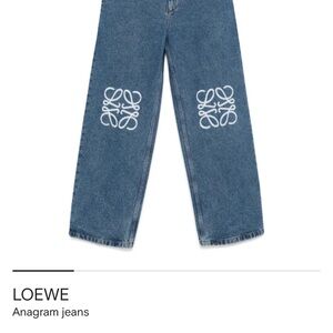 Loewe Jeans with Anagram